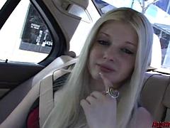 Tussi, Grosser schwanz, Blondine, Blasen, Hardcore, Reiten, Titten