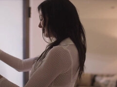 Nana, Gros cul, Grosse bite, Brunette brune, Tir de sperme, Mère que j'aimerais baiser, Réalité, Avaler