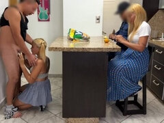 Step Cousin's Skirt Fetish: Real Case Anal Sex with Family