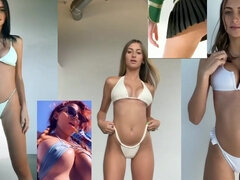 お尻, ビキニ, ブロンド, 自家製, 淫乱熟女, 小柄, ティーン, オッパイの