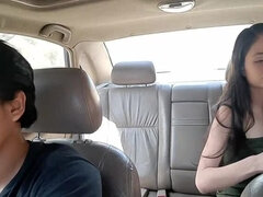 IN THE TAXI - I GET IN A SERIOUS PROBLEM THE DRIVER WITH HIS WIFE FOR WALK EXCITED - FUNNY VIDEO