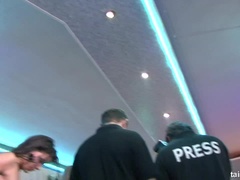クラブ, ダンス, 異人種間, レズビアン, 自然山雀, サテン, シャワー, 濡れ
