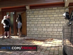 Awesome threesome with busty French girls Tiffany Leiddi and Ania Kinski