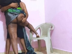 18, 叔母, デカ尻, 大学生, 自家製, インド人, スパンキング