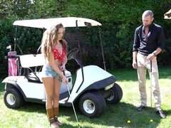 Blondine, Kehlenfick, Hundestellung, Fetisch, Hardcore, Orgasmus, Zierlich, Pov