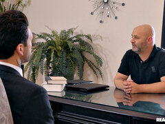 Blasen, Hundestellung, Nahrung, Küche, Lecken, Büro, Muschi, Tätowierung