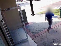 Achterkamer, Blond, Gevangen, Hondjeshouding, Hardcore, Kantoor, Straf, Uniformpje