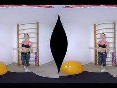 Hot gym fuck in VR
