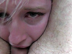 Amateur, Blonde, Queue, De plein air, Actrice du porno, Public