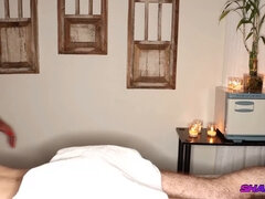 Blondine, Spermaladung, Schwanz, Hardcore, Massage, Mutti, Natürlich, Natürlichen titten