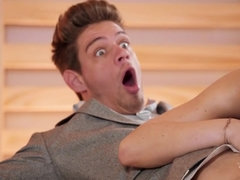 Tussi, Grosser arsch, Grosser schwanz, Grosse titten, Blasen, Hd, Muschi, Transfrau