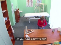 Arzt, Fingern, Lesbisch, Krankenschwester, Büro, Muschi, Uniform, Spanner