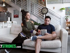 Aangekleed, Diep in de keel, Lul, Sperma in gezicht, Handbeurt, Hardcore, Kut duiken, Taboe