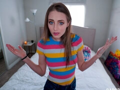 最高, お尻, ブロンド, フェラチオ, カワイイ, チン, ハメ撮り, ティーン