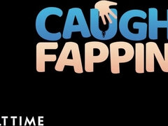 I Can't Believe I Caught April Olsen Fingering Herself! - April olsen
