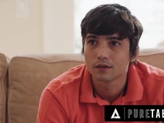 Unemployed MILF Pristine Edge Seduces Stepson For Job Help - Rough Sex & Titty Fuck