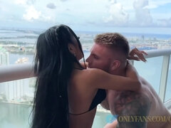 アジア人, デカ尻, デカパイ, フェラチオ, カップル, チン, フィリピン女性, パーティ