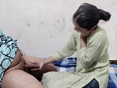 18, 叔母, 言葉責め, インド人, 小柄, オマンコ, ストッキング, ティーン