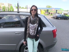 素人, フェラチオ, 中出し, アウトドア, ハメ撮り, 公共