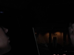 Shemale fucks male sub in pink dungeon