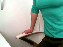 Flashing, Masturbatie, Kantoor, Buiten, Openbaar