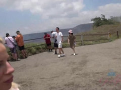素人, ブロンド, フェラチオ, 彼女, アウトドア, 小柄, タトゥー, オッパイの