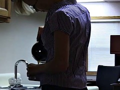 Leie, Masturbation, Büro, Sekretärin, Dusche, Solo, Jungendliche (18+), Titten