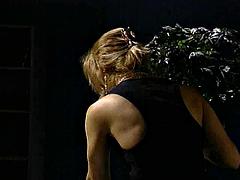 デカパイ, ブロンド, フェラチオ, レズビアン, オッパイの