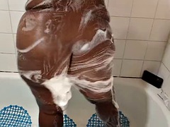 Belle grosse femme bgf, Gros seins, Noire, Noir ébène, Mère que j'aimerais baiser, Nue, Solo, Nénés