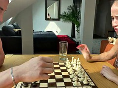 She loses at chess, he wins her pussy. Maximo Garcia - Geisha Kyd