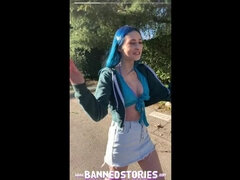 Hot Jewelz Blu Gets Fucked in Public Pool POV