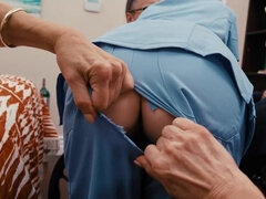 18 años, Tetas grandes, Rubia, Consolador, Vestido, Lesbiana, Maduro, Enfermera