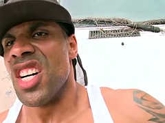 Amateur, Anal, Noire, Noir ébène, Homosexuelle, Muscle, De plein air, Public