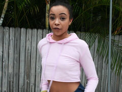 お尻, 美女, 茶髪の, カップル, イく瞬間, 黒人, 顔射, 小柄