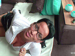 Минет, Сперма на лице, Немки, Милф, Мамочка, Сосущие