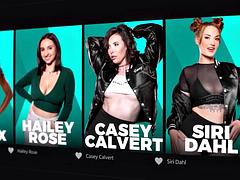 ADULT TIME - Nude Model Millie Morgan Catches Pervy Painter Stroking His Cock  FUCKS HIM FOR INSPO!: Porn