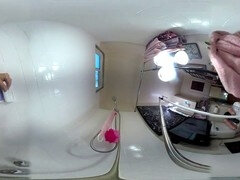 In den arsch, Britisch, Dildo, Orgasmus, Pov, Transfrau, Dusche, Solo