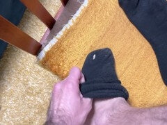 Amateur, Papa, Homosexuelle, Poilue, Russe, Chaussettes, Solo, Jarretelles