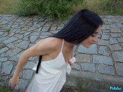 Morena, Semen en la boca, Corridas, Al aire libre, Coño