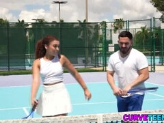 Grote kont, Pijpbeurt, Bruinharig, Schattig, Klein, Kut duiken, Geschoren, Tiener