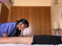 Big Ass nurse fucks her patient when the doctor leaves Creampie YASMINA KHAN at pornt