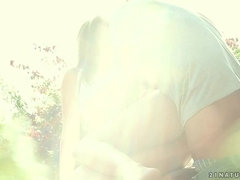 美女, フェラチオ, 顔射, 赤毛