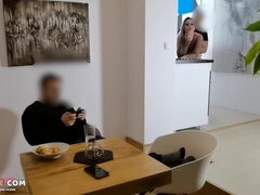 Amateur, Big tits, Blowjob, Milf, Sucking, Threesome, Whore