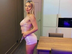 Grosser arsch, Grosser schwanz, Grosse titten, Blondine, Blasen, Masturbation, Dürr, Jungendliche (18+)