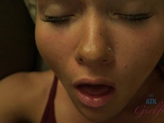 Anaal, Bruinharig, Sperma, Daddy, Olie, Orgasme, Klein, Tieten likken