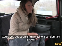 Latvian Beauty Looking For A Husband Finds Cabbie's Cock Instead