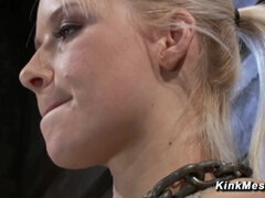 Sadomasochismus, Bizarr, Blondine, Fesselspiele, Dildo, Hardcore, Schmerz, Vibrator