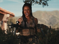 18 jaar, Grote mammen, Vies, 1 man 2 vrouwen, Interraciaal, Geschoren, Tiener, Trio