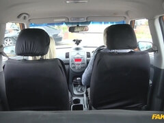 Fake Driving School - Busty Blonde Is Cum Hungry On Test 1 - Barbie Sins