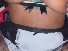 カップル, チン, 黒人, 眼鏡, 巨大, メイド, オーガズム, ハメ撮り